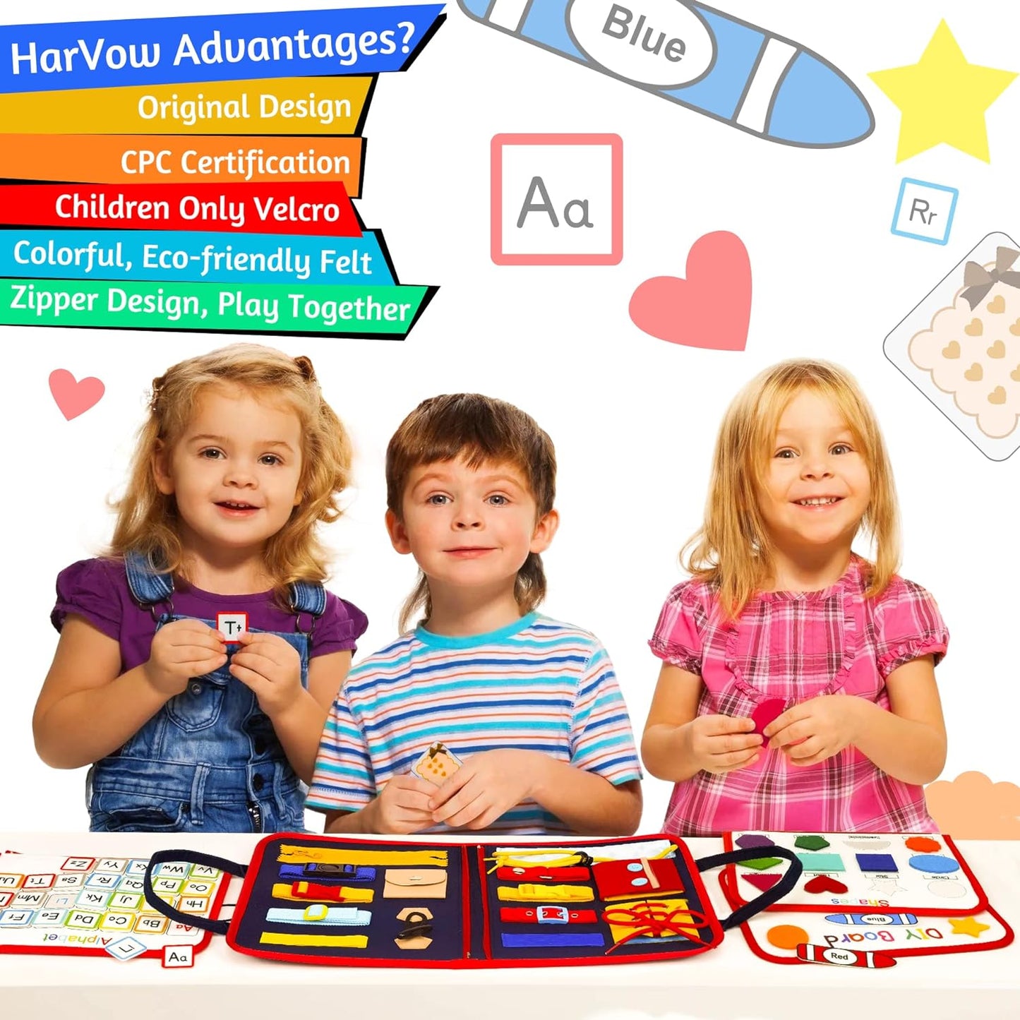 Montessori Busy Books for Toddlers