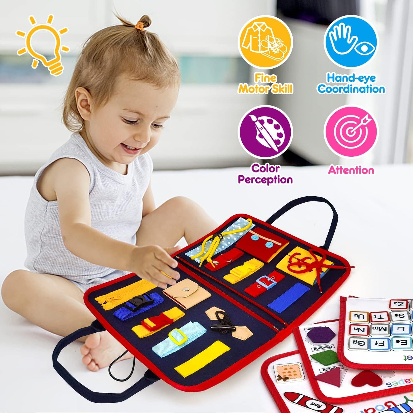 Montessori Busy Books for Toddlers