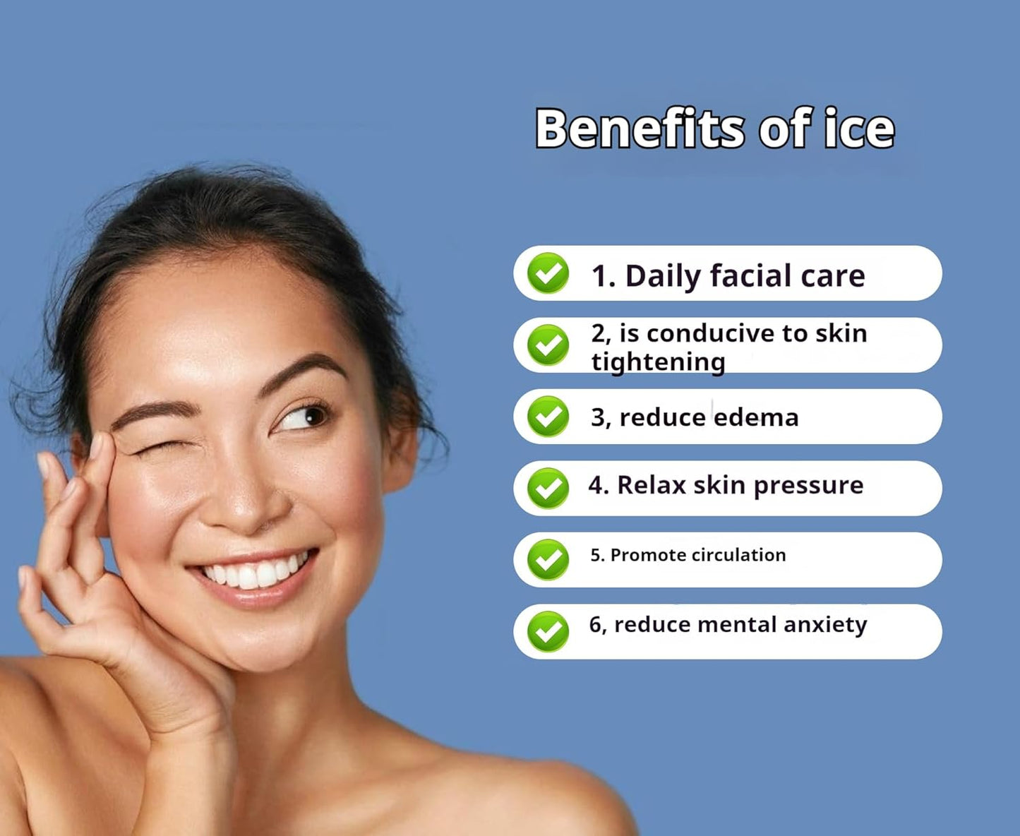 Foldable Silicone Ice Bath Facial Plunge Bowl with Inbuilt Ice tray